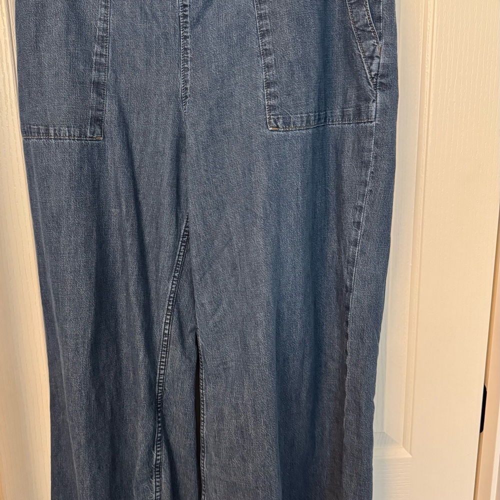 We The Free Breezy Denim Pull On Jeans - dark blue